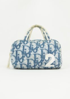 CHRISTIAN DIOR MONOGRAM TERRY CLOTH TOWEL BAG