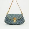 LOUIS VUITTON DENIM PLEATY BAG