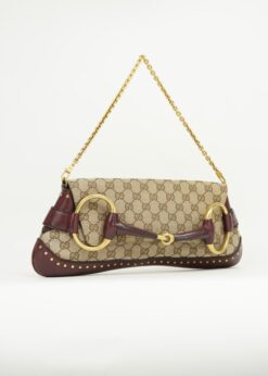 Alternative view of GUCCI TOM FORD STUDDED HORSEBIT BAG
