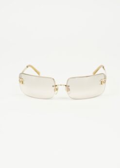 Alternative view of CHANEL RHINESTONE SUNGLASSES