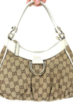 GUCCI MONOGRAM ABBEY SHOULDER BAG