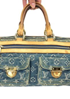 LOUIS VUITTON NEO SPEEDY DENIM BAG