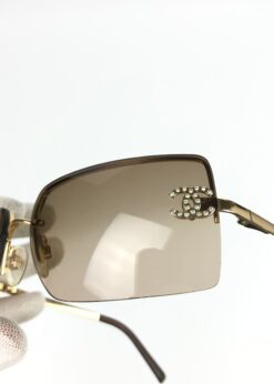 Alternative view of CHANEL RIMLESS SUNGLASSES