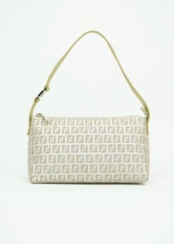 FENDI ZUCCA SHIMMER SHOULDER BAG