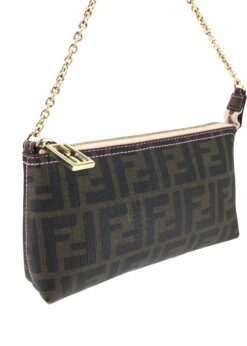 Alternative view of FENDI ZUCCA CHAIN BAG