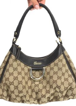 GUCCI MONOGRAM ABBEY SHOULDER BAG
