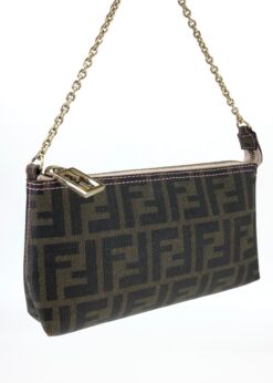 Alternative view of FENDI ZUCCA CHAIN BAG