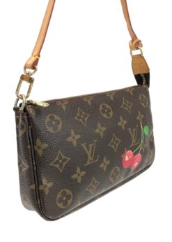 Alternative view of LOUIS VUITTON CHERRY TAKASHI MURAKAMI POCHETTE BAG