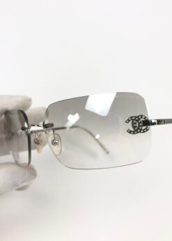 Alternative view of CHANEL RIMLESS SUNGLASSES