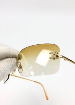 Alternative view of CHANEL RIMLESS SUNGLASSES