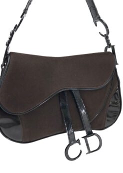 Alternative view of CHRISTIAN DIOR DOUBLE SADDLE BAG