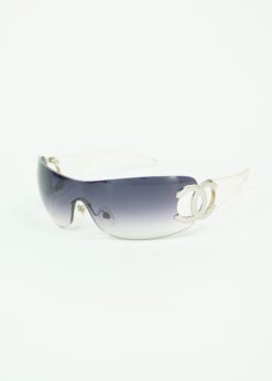 CHANEL RIMLESS CC LOGO SUNGLASSES