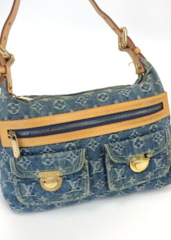 Alternative view of LOUIS VUITTON BAGGY PM DENIM SHOULDER BAG