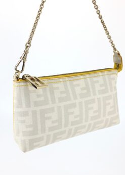 Alternative view of FENDI ZUCCA CHAIN BAG