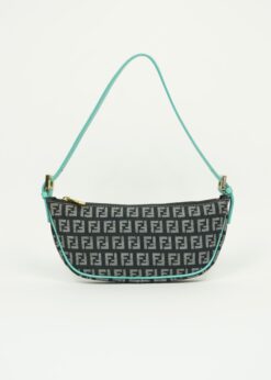FENDI ZUCCA CRESCENT BAG