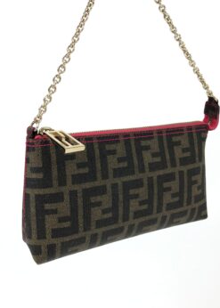 Alternative view of FENDI ZUCCA CHAIN BAG