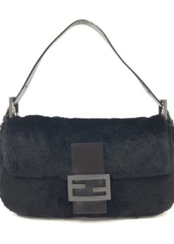 FENDI MINK FUR BAGUETTE BAG