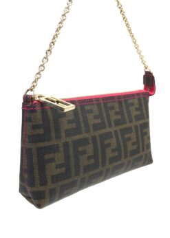 Alternative view of FENDI ZUCCA CHAIN BAG