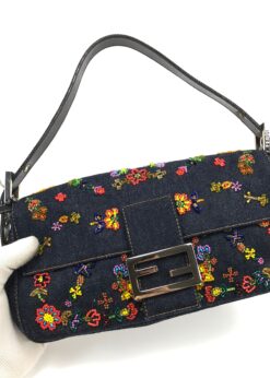 Alternative view of FENDI BEADED BAGUETTE SHOULDER BAG