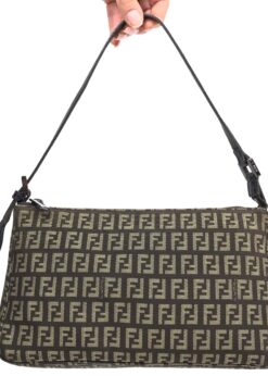 FENDI ZUCCA SHOULDER BAG