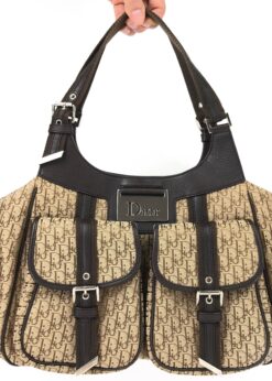 CHRISTIAN DIOR MONOGRAM SHOULDER BAG