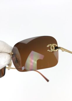 Alternative view of CHANEL RIMLESS SUNGLASSES