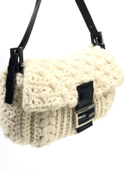 Alternative view of FENDI CROCHET BAGUETTE BAG
