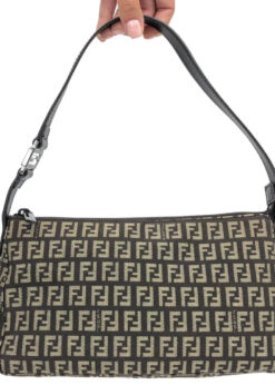AUTHENTIC FENDI ZUCCA SHOULDER BAG