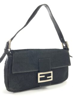 Alternative view of FENDI CALF HAIR BAGUETTE BAG