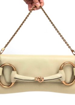 GUCCI HORSEBIT TOM FORD CHAIN LEATHER SHOULDER BAG