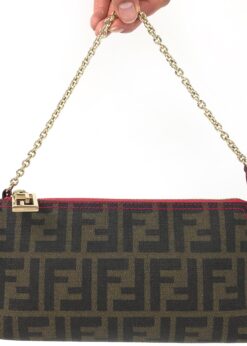 FENDI ZUCCA CHAIN BAG