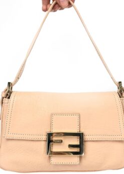 FENDI LEATHER BAGUETTE BAG