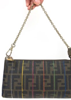 FENDI ZUCCA CHAIN BAG