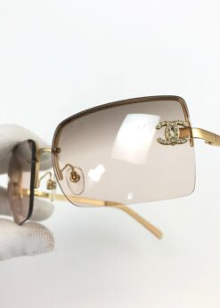 Alternative view of CHANEL RIMLESS SUNGLASSES