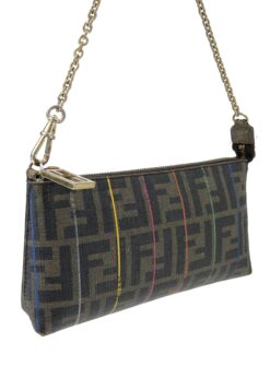 Alternative view of FENDI ZUCCA CHAIN BAG