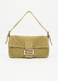 FENDI CORDUROY BAGUETTE