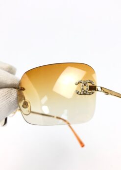Alternative view of CHANEL RIMLESS SUNGLASSES