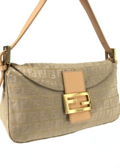 Alternative view of FENDI ZUCCA SHOULDER BAG
