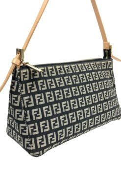 Alternative view of FENDI ZUCCA SHOULDER BAG