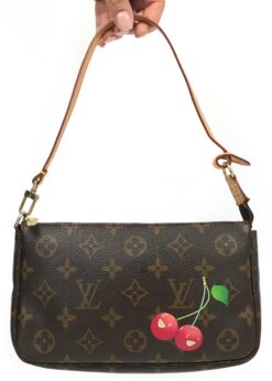 LOUIS VUITTON CHERRY TAKASHI MURAKAMI POCHETTE BAG