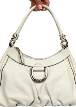 GUCCI ABBEY LEATHER SHOULDER BAG