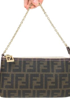 FENDI ZUCCA CHAIN BAG