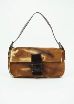 FENDI CALF HAIR BAGUETTE