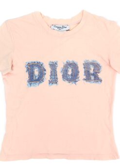 CHRISTIAN DIOR DENIM PRINT T-SHIRT