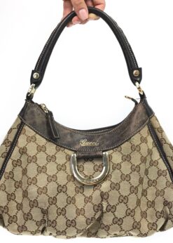 GUCCI MONOGRAM ABBEY SHOULDER BAG