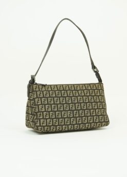 Alternative view of FENDI ZUCCA SHOULDER BAG