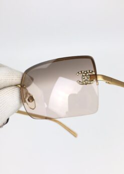 Alternative view of CHANEL RIMLESS SUNGLASSES