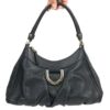 GUCCI MONOGRAM ABBEY LEATHER SHOULDER BAG