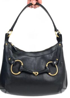 GUCCI HORSEBIT TOM FORD LEATHER SHOULDER BAG