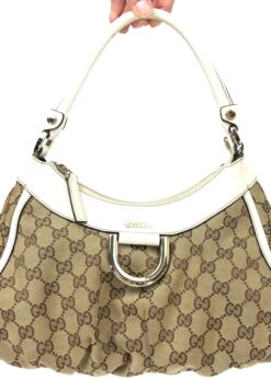 GUCCI MONOGRAM ABBEY SHOULDER BAG